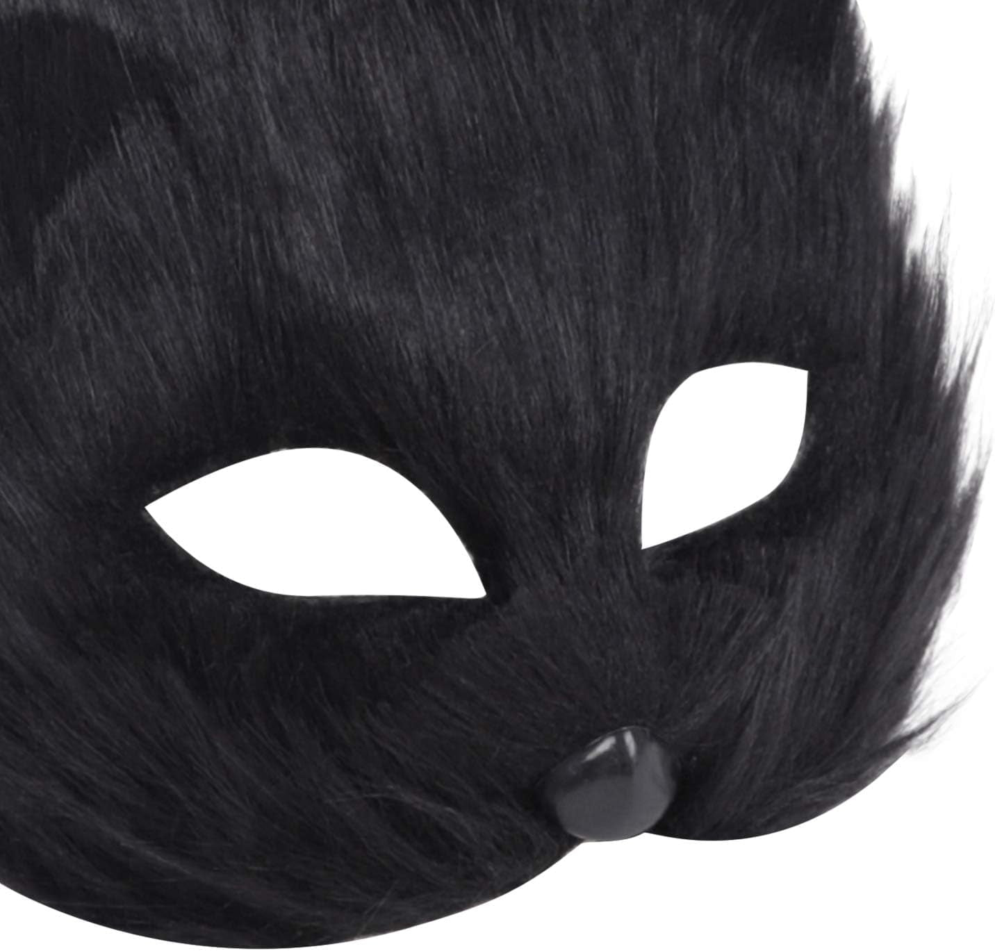 Mask Halloween Fox Mask Cosplay Costume Half Face Animal Furry Party Christmas Eye Cat Masks Easter Half-Face Masks