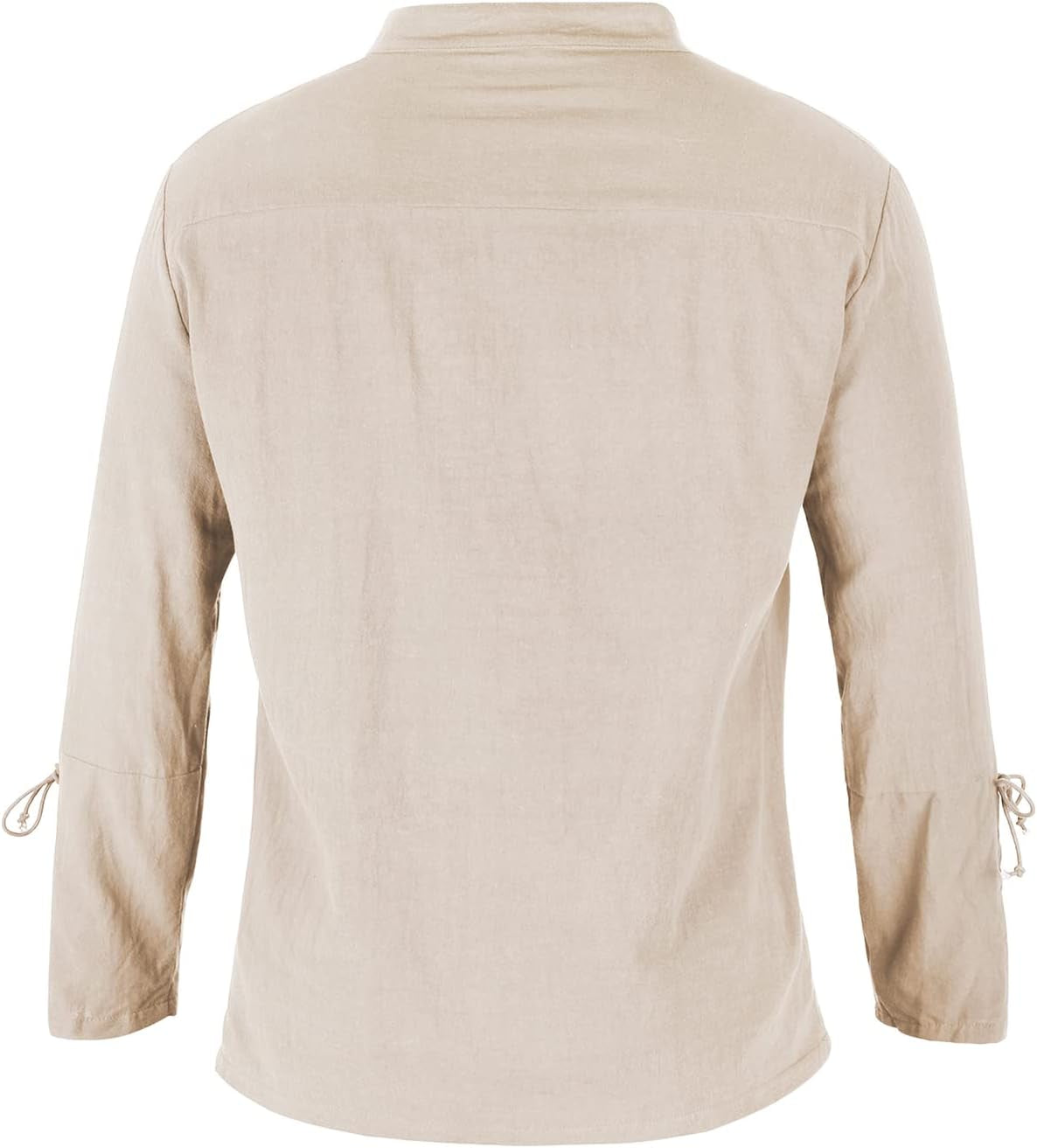 Men'S Pirate Shirt Medieval Renaissance Steampunk Retro Long Sleeve Lace up T Shirt Viking Gothic Halloween Costume Top