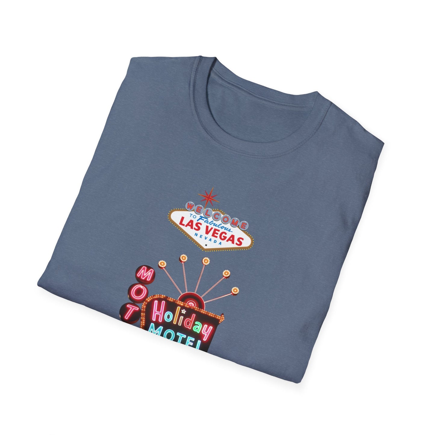 RETRO LAS VEGAS HOLIDAY HOTEL Unisex Softstyle T-Shirt