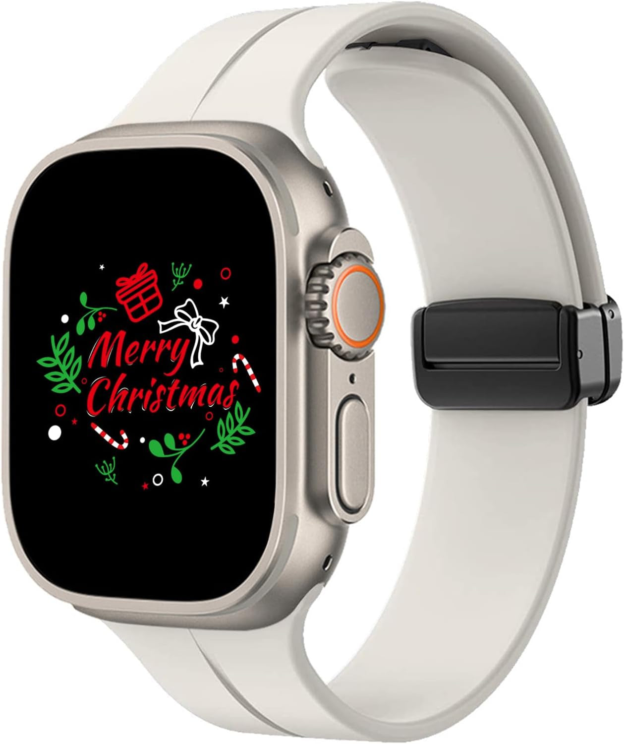 Sport Bands Compatible with Apple Watch Band 38-49Mm,Soft Silicone Waterproof Strap Compatible with Iwatch Apple Watch Series Ultra 8 7 6 5 4 3 2 1 SE Women Men
