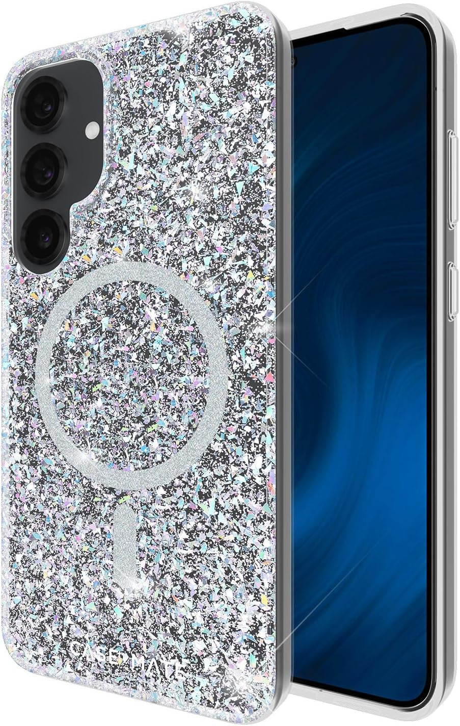 Tough Samsung Galaxy S25 Ultra Case [Wireless Charging] Rugged Phone Case with 12Ft Drop Protection - Anti-Yellowing Heavy Duty Protective Case for Samsung Galaxy S25 Ultra 6.9" - Clear