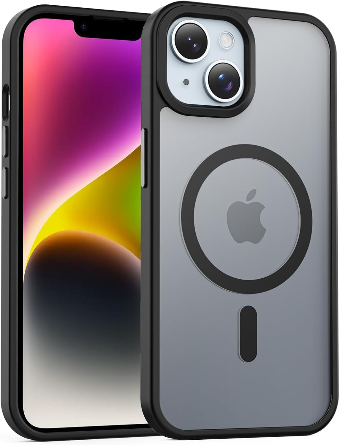 for Iphone 16E Case, [Compatible with Magsafe][Anti-Yellowing][Military-Grade Protection] Shockproof Slim Magnetic Phone Sleeve for Iphone 16E 6.1'', Clear