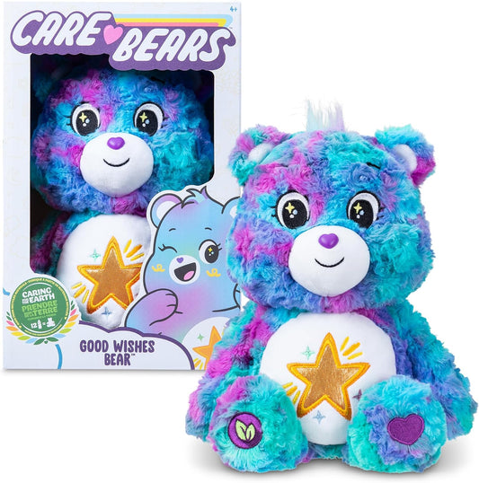 Care Bears Good Wishes, Care Bears Cuddly Toys for Children, Cute Cuddly Teddy Bear, Care Bears Collection Suitable for Girls and Boys Ages 4+ UK