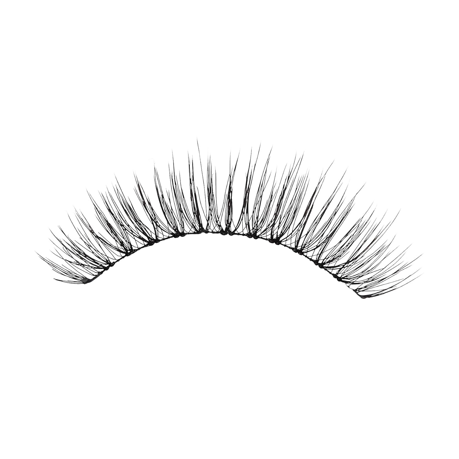 Looks so Natural, False Eyelashes, 'Shy', 12 Mm, Includes 5 Pairs of Lashes, Contact Lens Friendly, Easy to Apply, Reusable Strip Lashes, Glue On