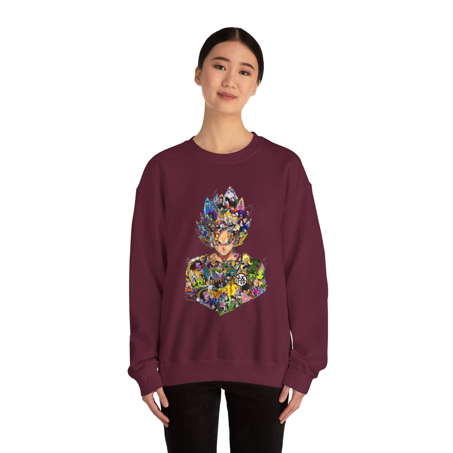 Dragon Ball Z Universe Montage Crewneck Sweatshirt