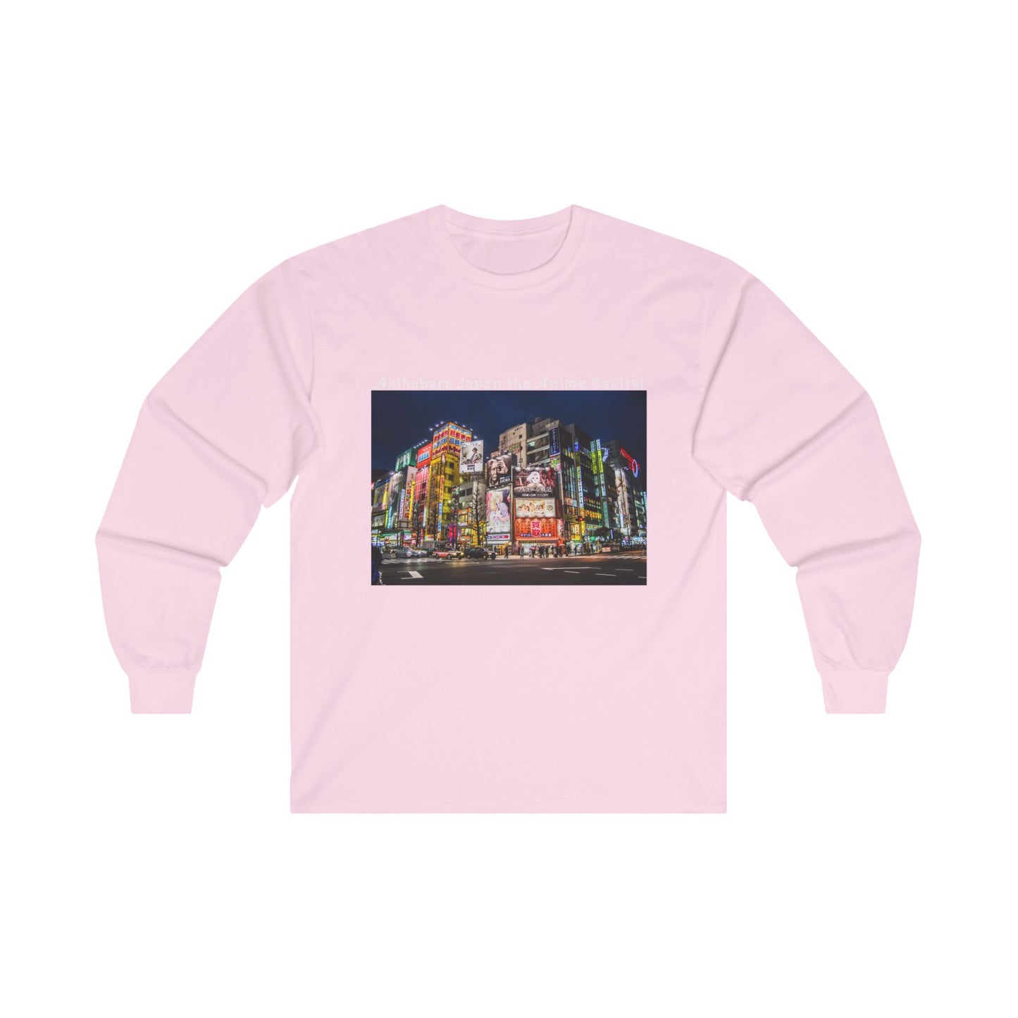 Akihabara Japan The Anime Capital Unisex Ultra Cotton Long Sleeve Tee