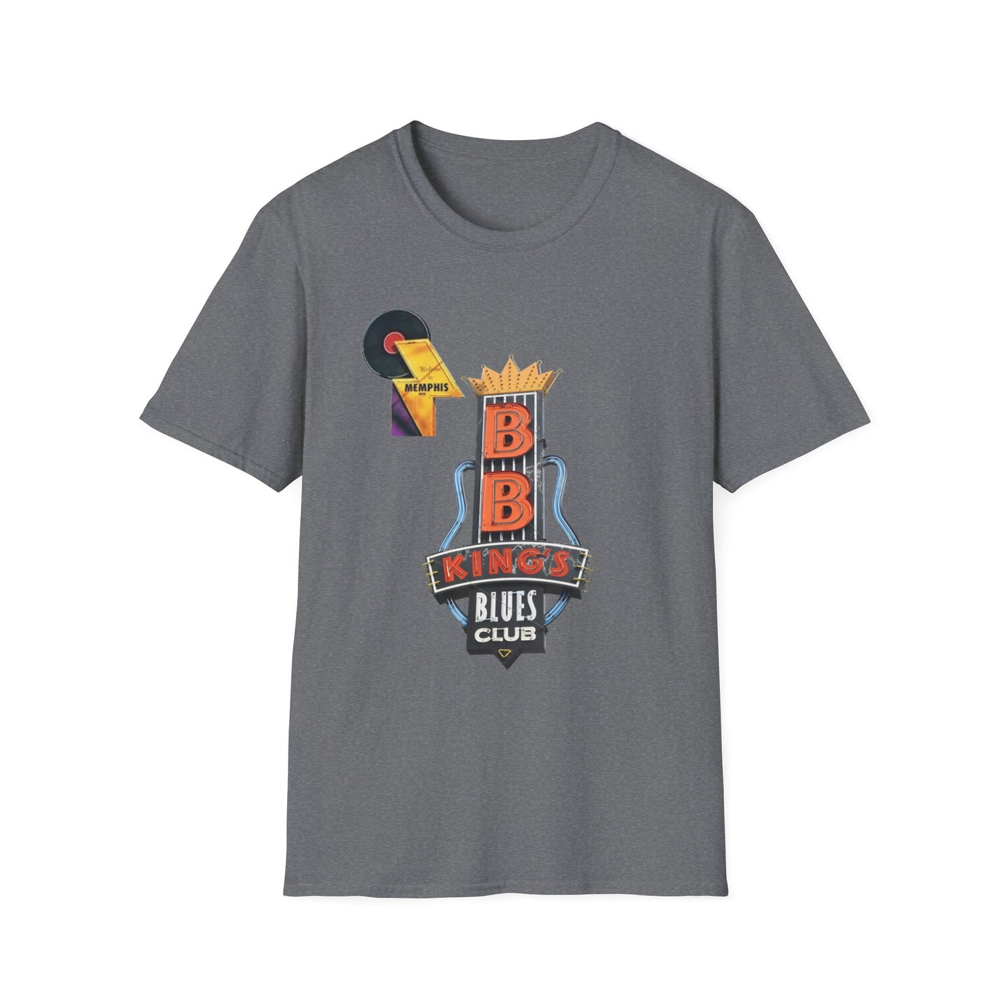B.B. King's Blues Club Memphis TN Unisex Softstyle T-Shirt