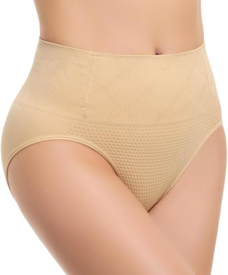 Shapewear Tummy Control Underwear Panties,Mid Waist Trainer Girdle Body Shaper Briefs Butt Lifting Shapewear for Women