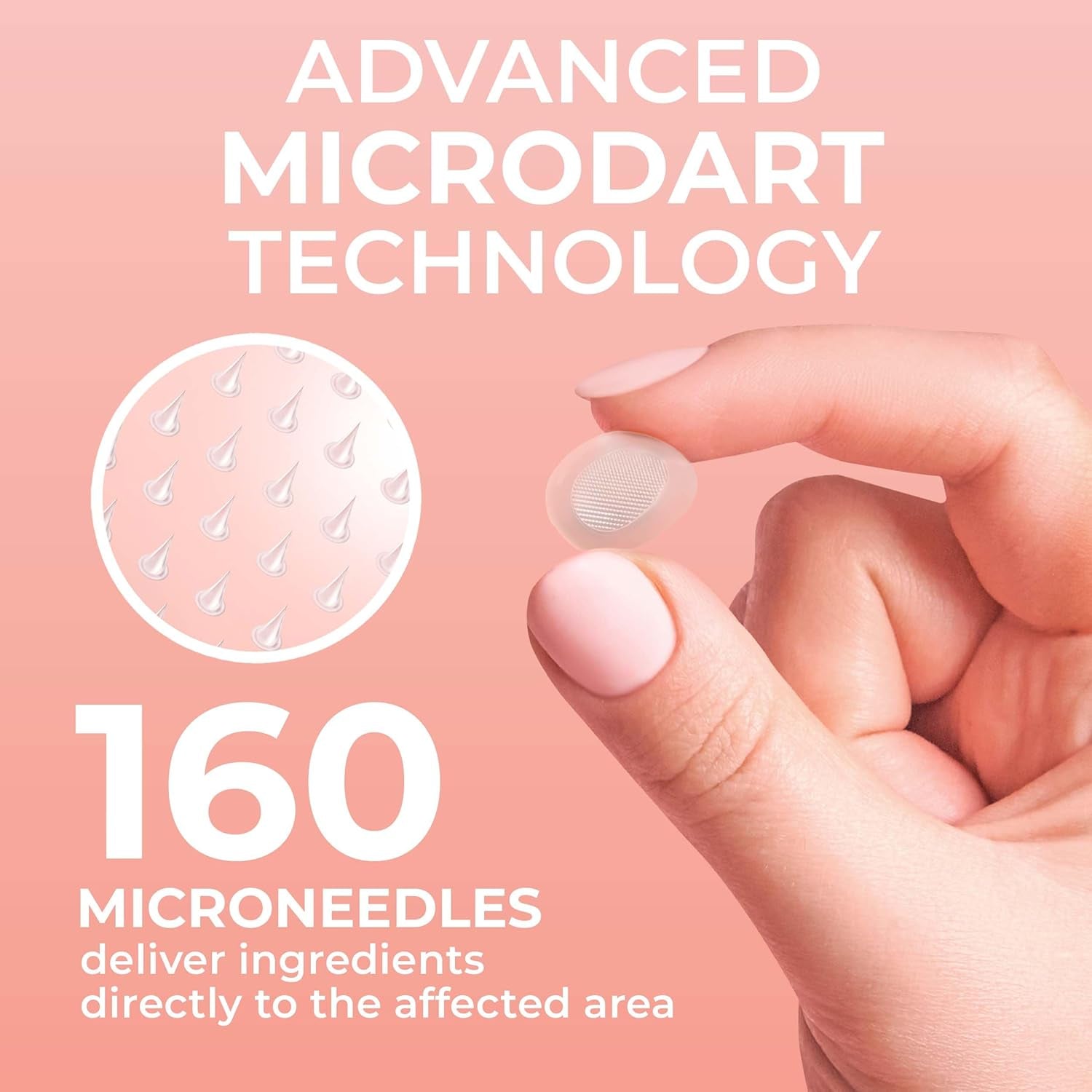 Micro Needle Pimple Patch (18 Pack) - Hydrocolloid Micropoint Pimple Patch for Acne & Cystic Pimples, Eliminate Pimples Overnight, Microdart Pimple Patch, Micro Dart Pimple Patches