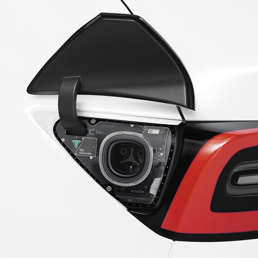 Tapshield Charge Port Wrap Designed for Tesla Model 3 and Y Charge Port [Not Compatible with Model 3 2024 Refresh] - Zero One Edition