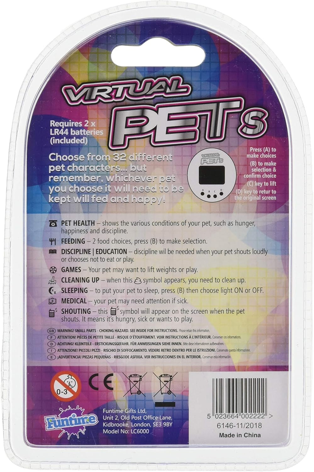 LC6000 Key Chain (Colours May Vary) BanUK