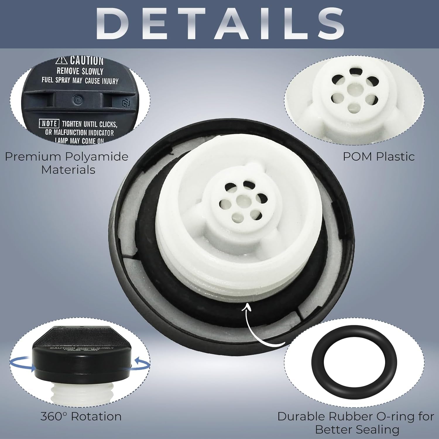 Gas Cap Fuel Cap for Toyota Lexus, 1989-2001 Camry, 1989-2002 Corolla, 1998-2001 4Runner, 1998-2000 RAV4, 1998-2002 Tacoma/Sienna, 2000-2002 Tundra, 2001-2002 Sequoia, 1995-2004 Avalon, 77310-48020