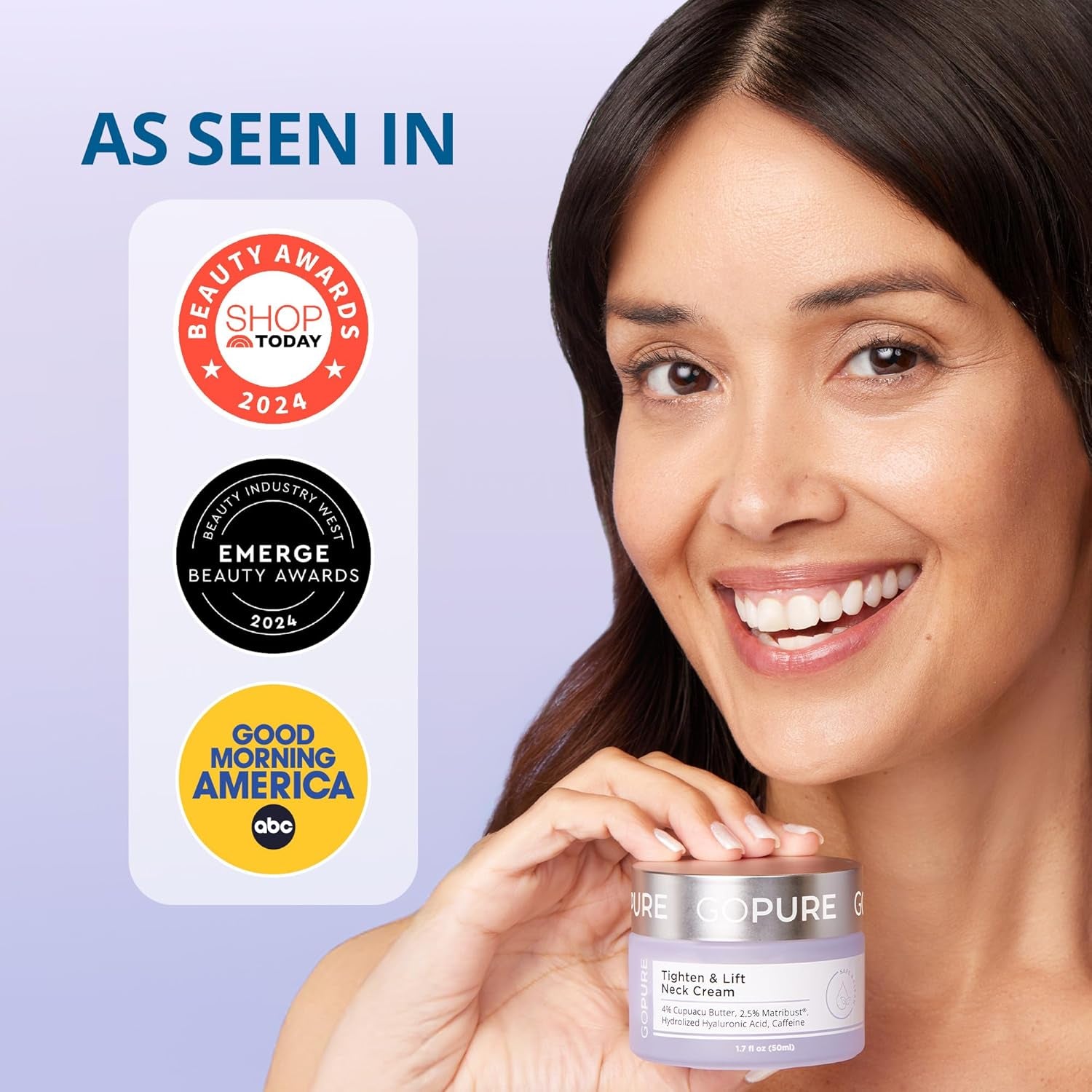 Neck Firming Cream - Anti-Aging Neck Cream for Tightening and Wrinkles for an Even Skin Tone and Neck Lift - with Pro-Active Firming Complex, 1.7 Oz