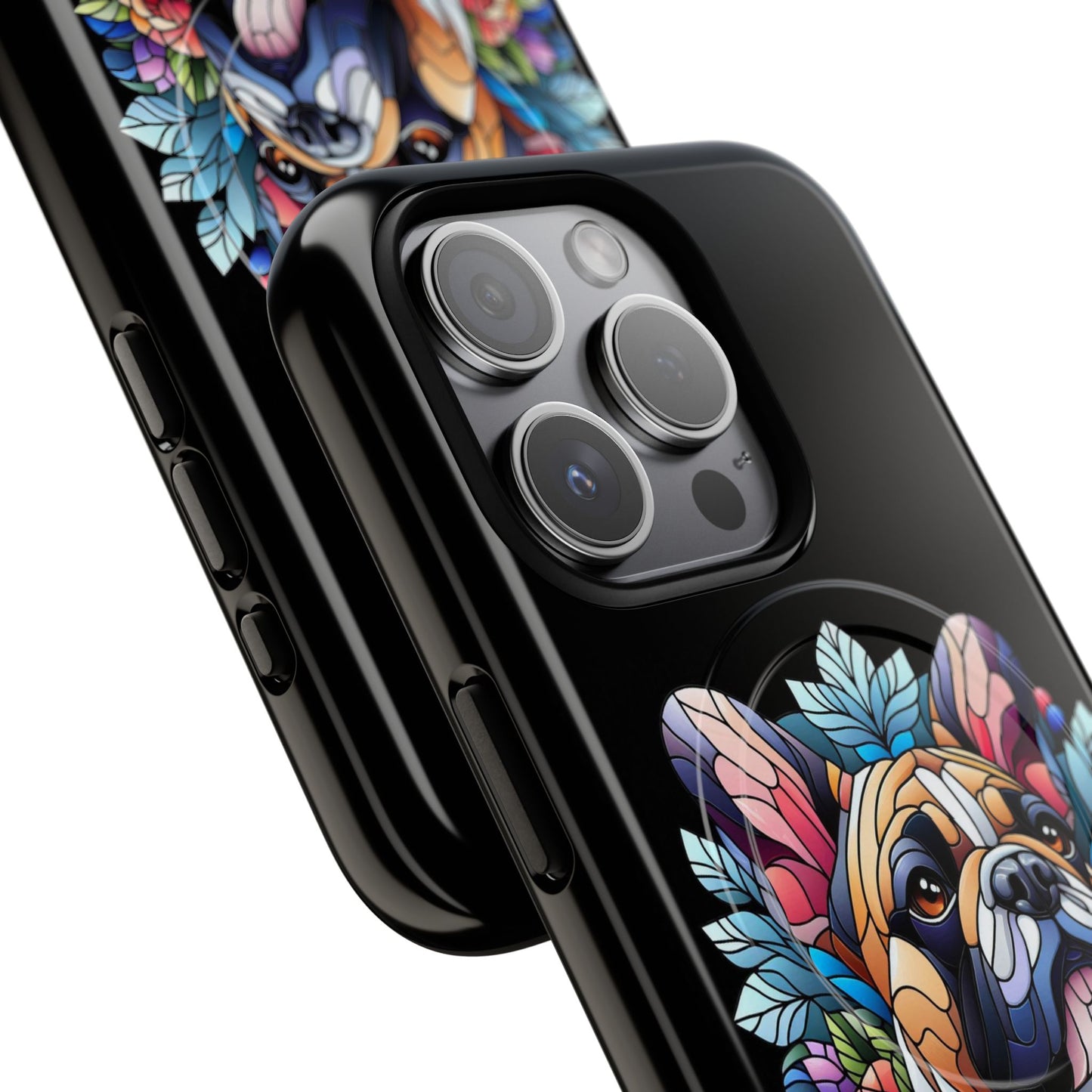 French Bulldog Stained Glass Tough Magnetic Cases