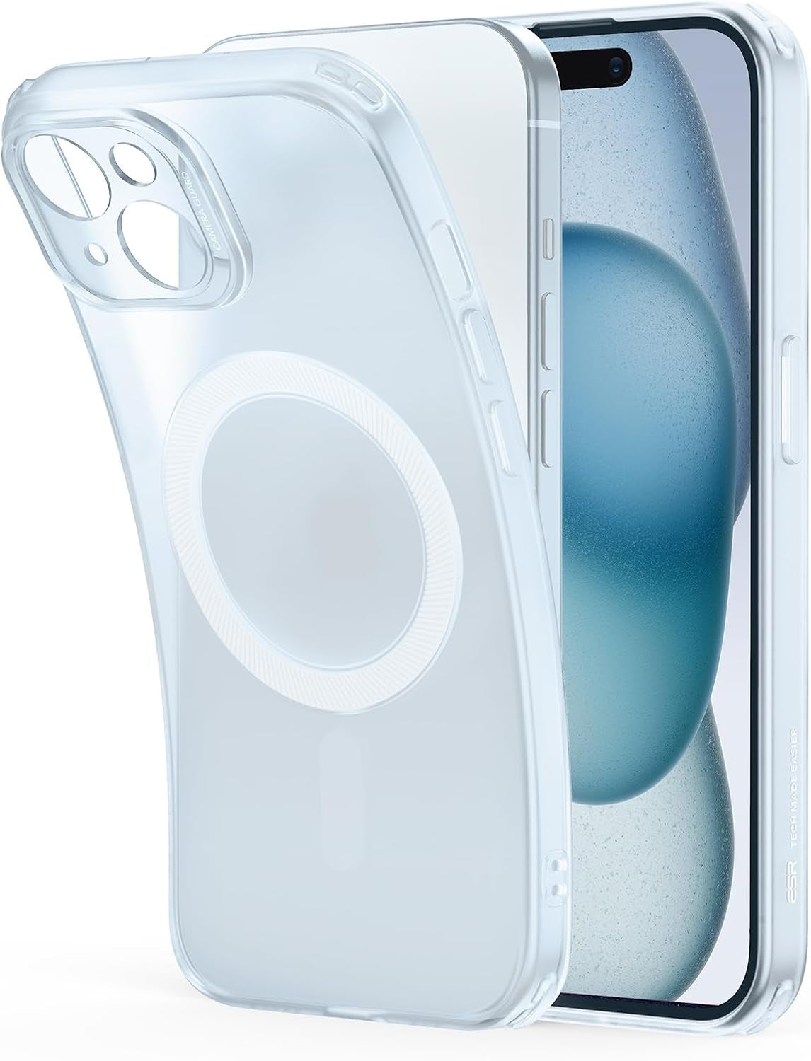 for Iphone 16E Case, for Iphone SE 4 Case Compatible with Magsafe, Camera Protection, Shockproof Thin Cover, Resists Yellowing Scratches, Magnetic Iphone Case for 16E, Zero Series,Frosted Black