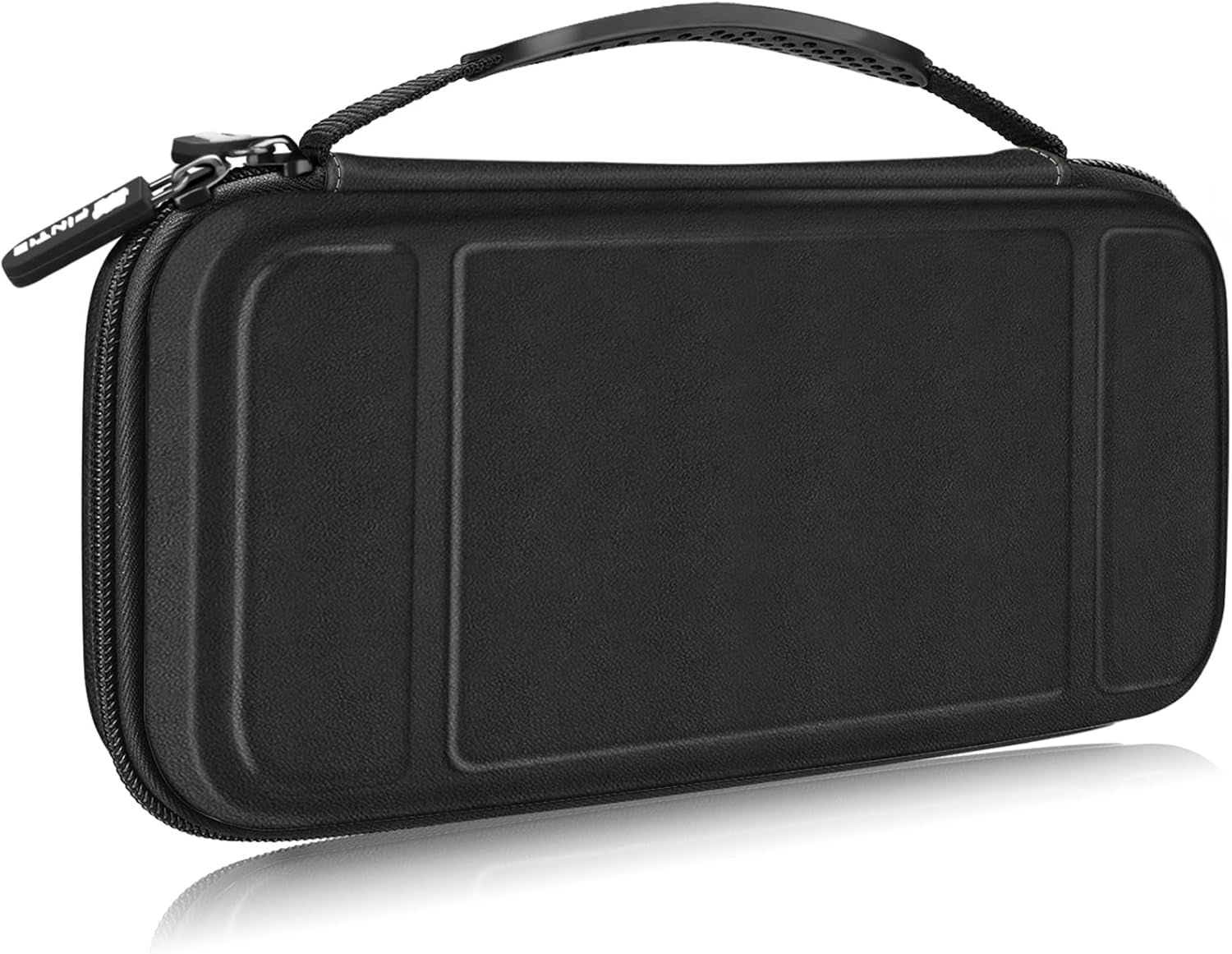 Carrying Case for Nintendo Switch OLED Model 2021/Switch 2017, [Shockproof] Hard Shell Protective Cover Travel Bag W/10 Game Card Slots for Switch Console Joy-Con & Accessories