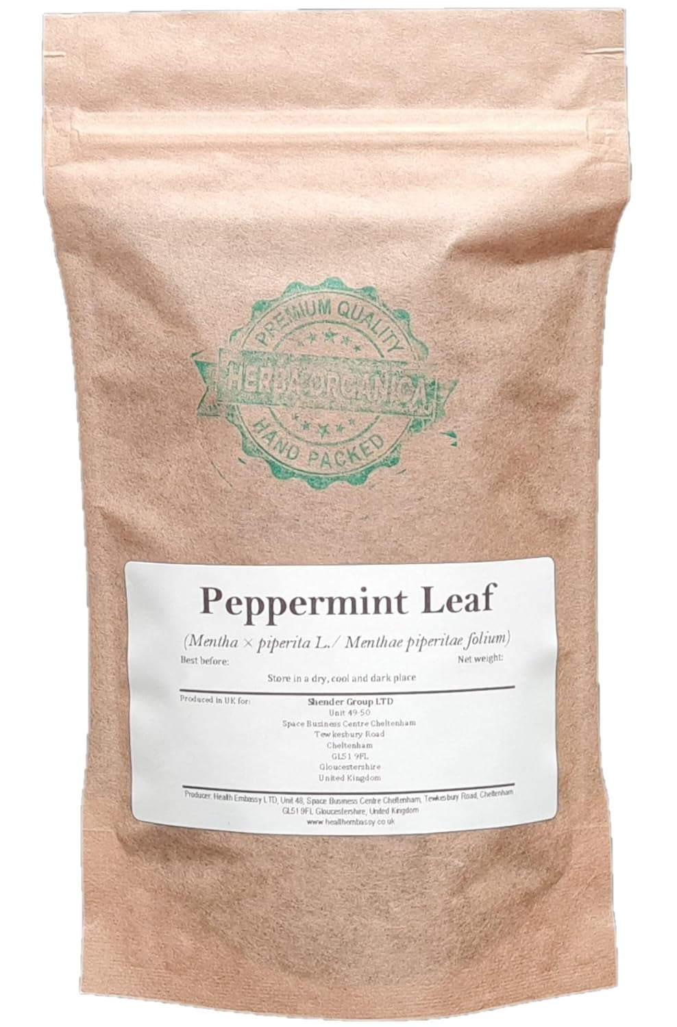 Peppermint Leaf | Mentha × Piperita L | Herbal Tea (50G) TLBH