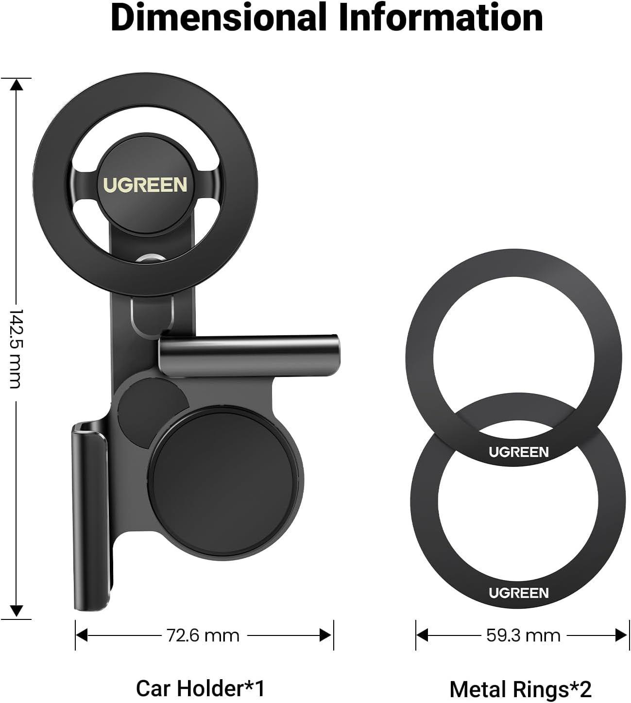 Phone Holder for Tesla Magsafe Strongest Magnet Power Magnetic Phone Mount Holder for Tesla Model 3 Y, Iphone Phone Mount Compatible with 2024 Iphone 16 15 14 13 plus Pro Max Series