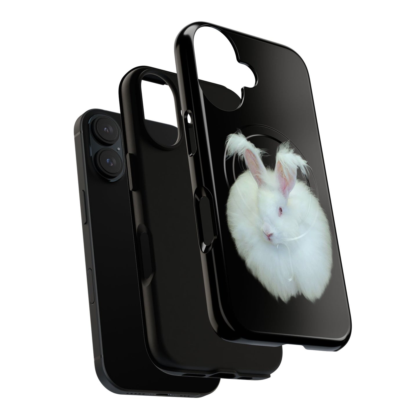 Angora Rabbit Tough Magnetic iPhone Cases