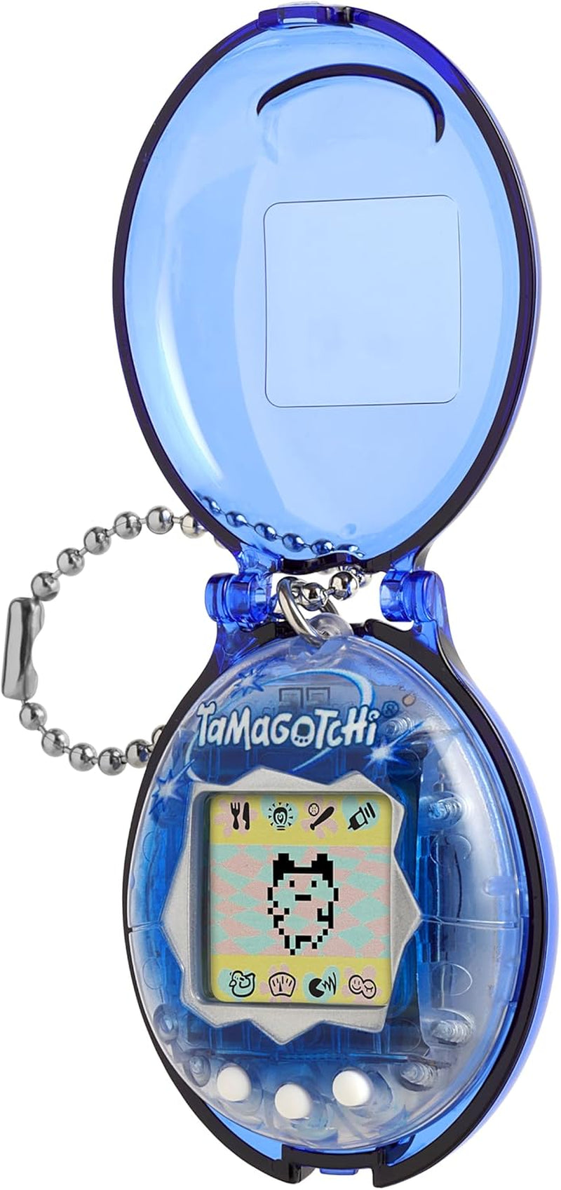 Bandai  Original Celebration Translucent Shell with Hard Case |  Original Cyber Pet 90S Adults and Kids Toy with Chain | Retro Virtual Pets Are Great Toys or Gifts for Ages 8+ BanUK