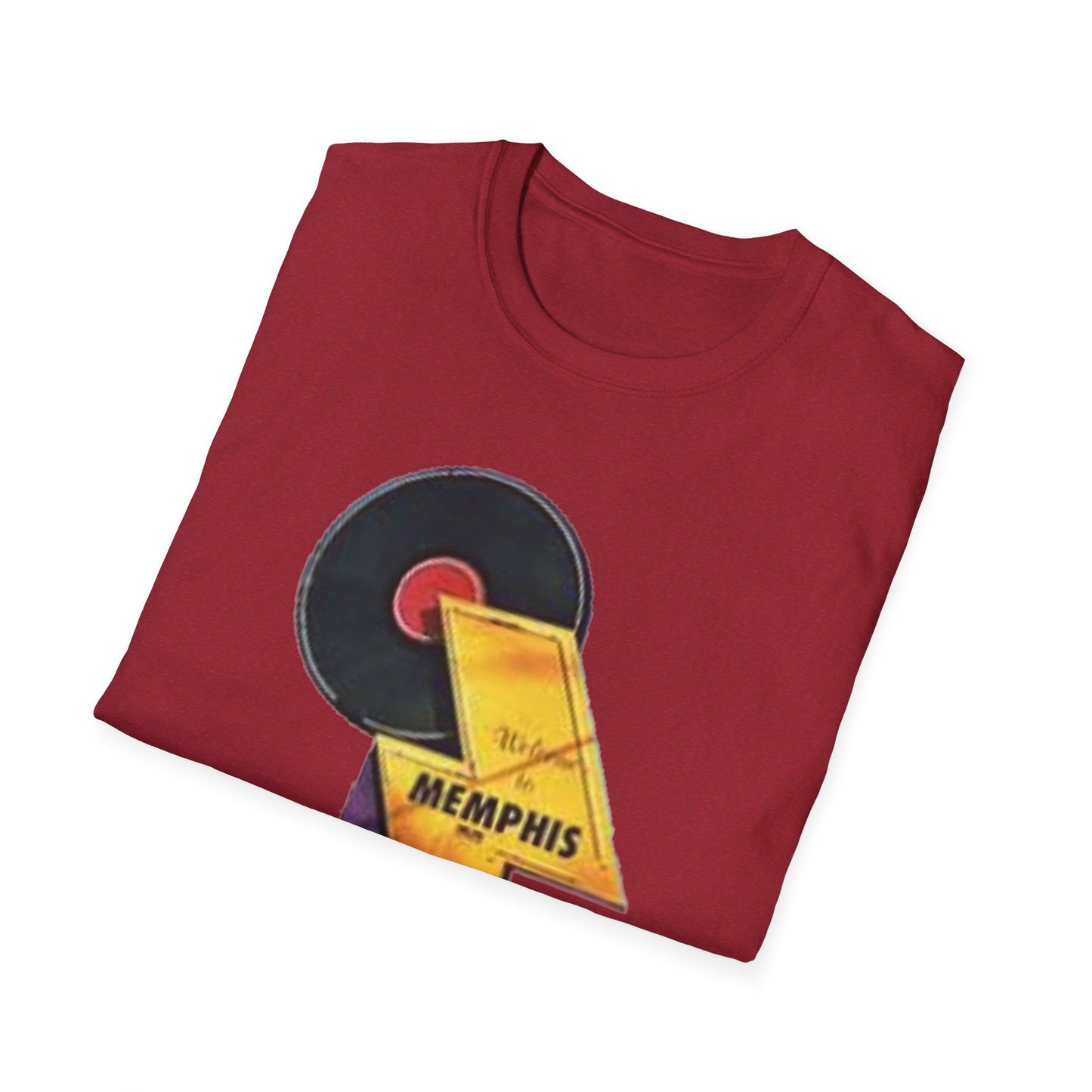 Retro Vintage Welcome to Memphis TN Unisex Softstyle T-Shirt