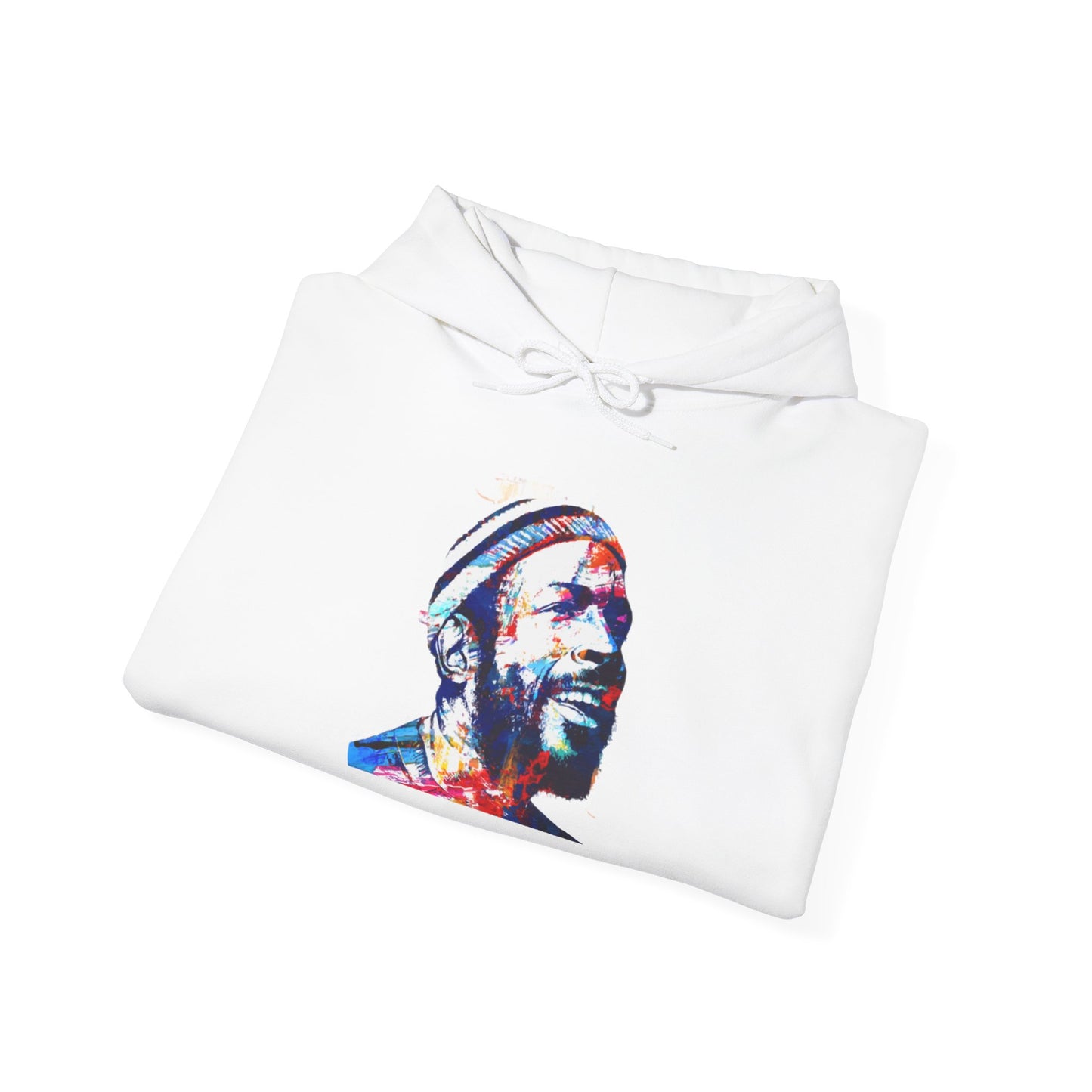 Marvin Gaye Abstract Paintings Unisex Heavy Blend™ Crewneck Sweatshirt Unisex Heavy Blend™ Hooded Sweatshirt