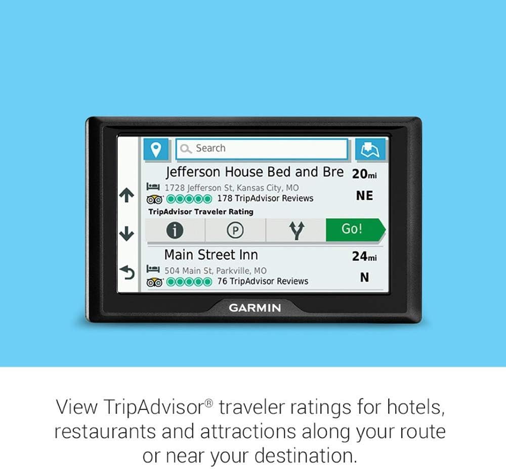 Drive 52, GPS Navigator with 5-Inch Display, Simple On-Screen Menus and Easy-To-See Maps (Renewed) TRUCK DRIVER