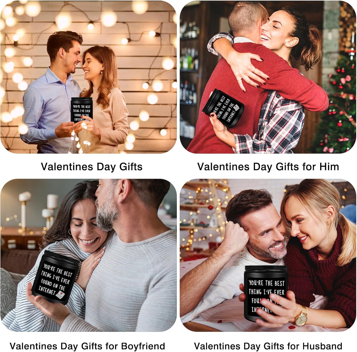 Valentines Day Gifts for Him, Birthday Gifts for Men, Funny Romantic Anniversary Valentines Day Gifts for Boyfriend, Husband, Best Friends, Male, Dad, Candles Gifts for Him
