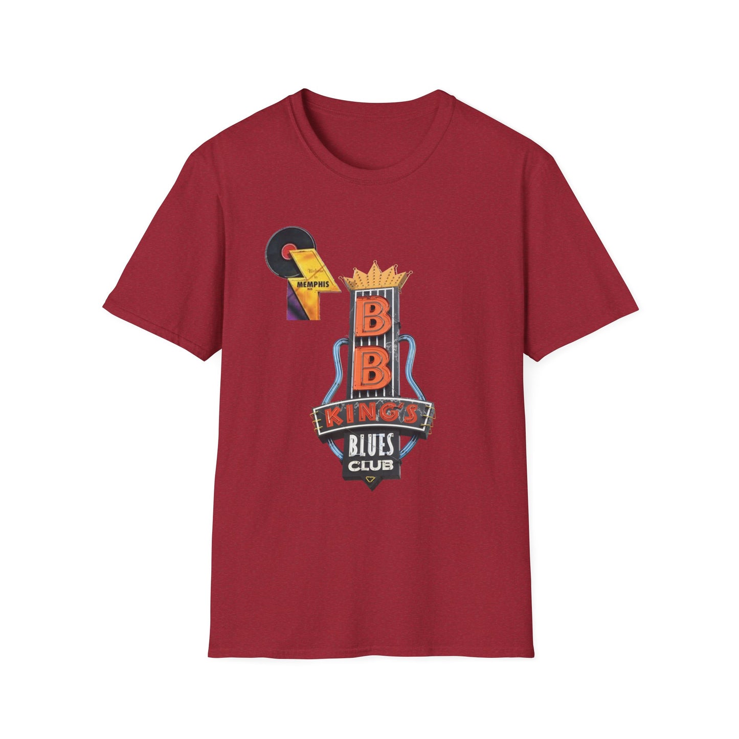 B.B. King's Blues Club Memphis TN Unisex Softstyle T-Shirt