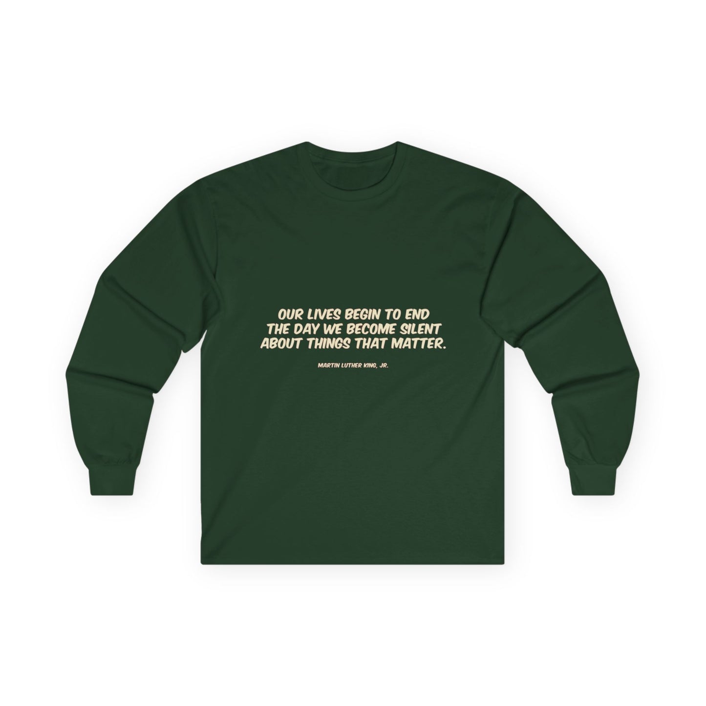 Anti-Sexual Assault Unisex Long Sleeve Tee