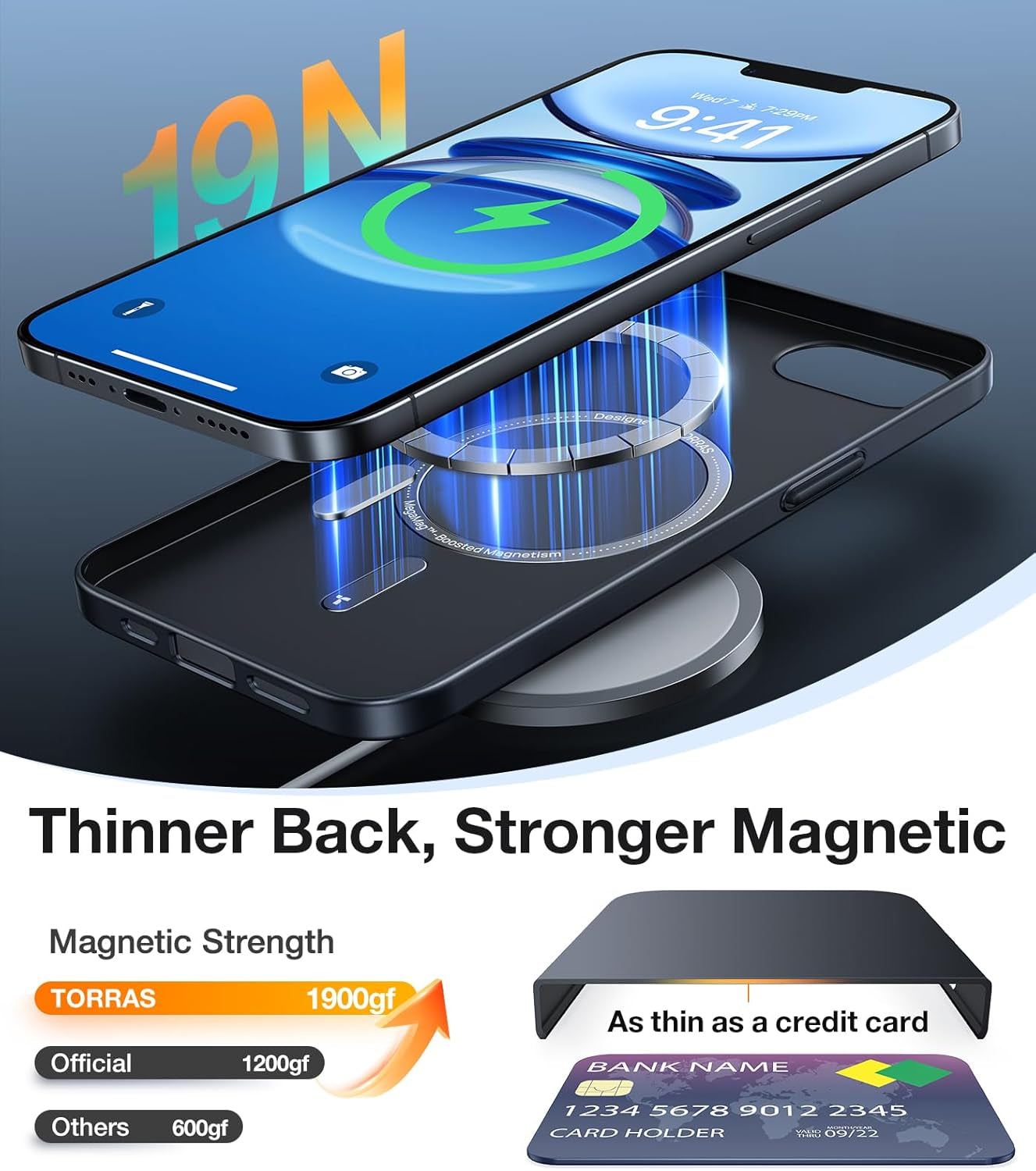 Magnetic Slim Fit for Iphone 16E Case 2025, Ultra-Thin 16E Case Compatible with Magsafe, Lightweight Matte Anti-Scratch Hard PC Cover Phone Case for Iphone 16E 6.1'' Originfit, Black