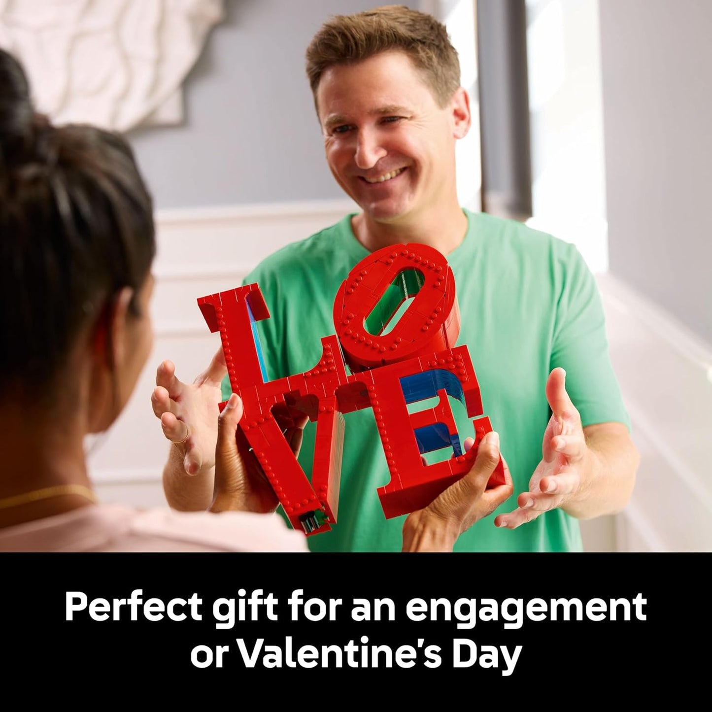 Art Love Collectible Building Sets - DIY Kits for Adults, Ages 18+ - Crafts for Home Decor & Display - Gift Ideas for Valentine'S Day, Birthdays, & More - 31214