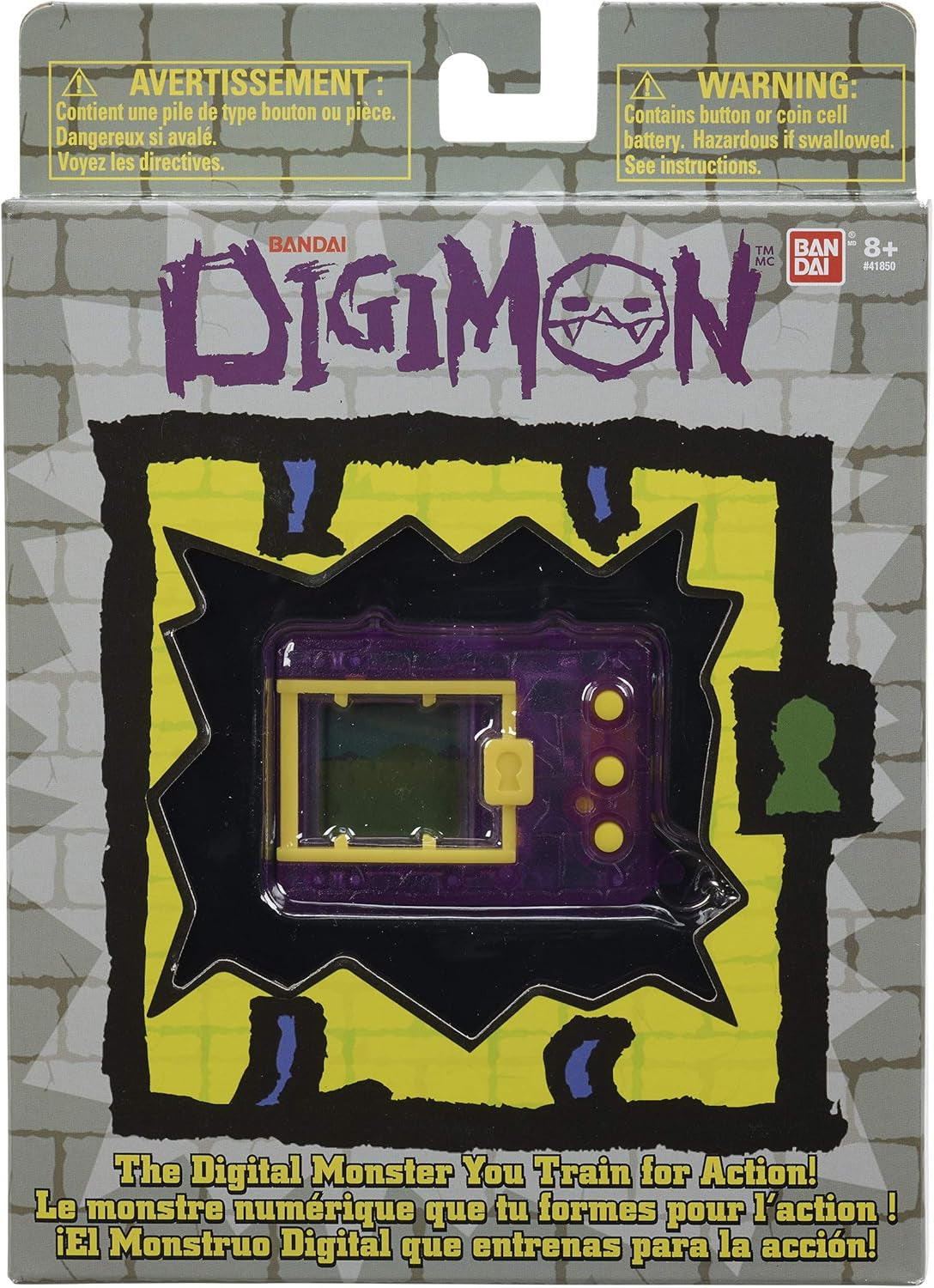 (Original) Translucent Purple - Virtual Monster Pet by Tamagotchi, 41855 ZOUSA