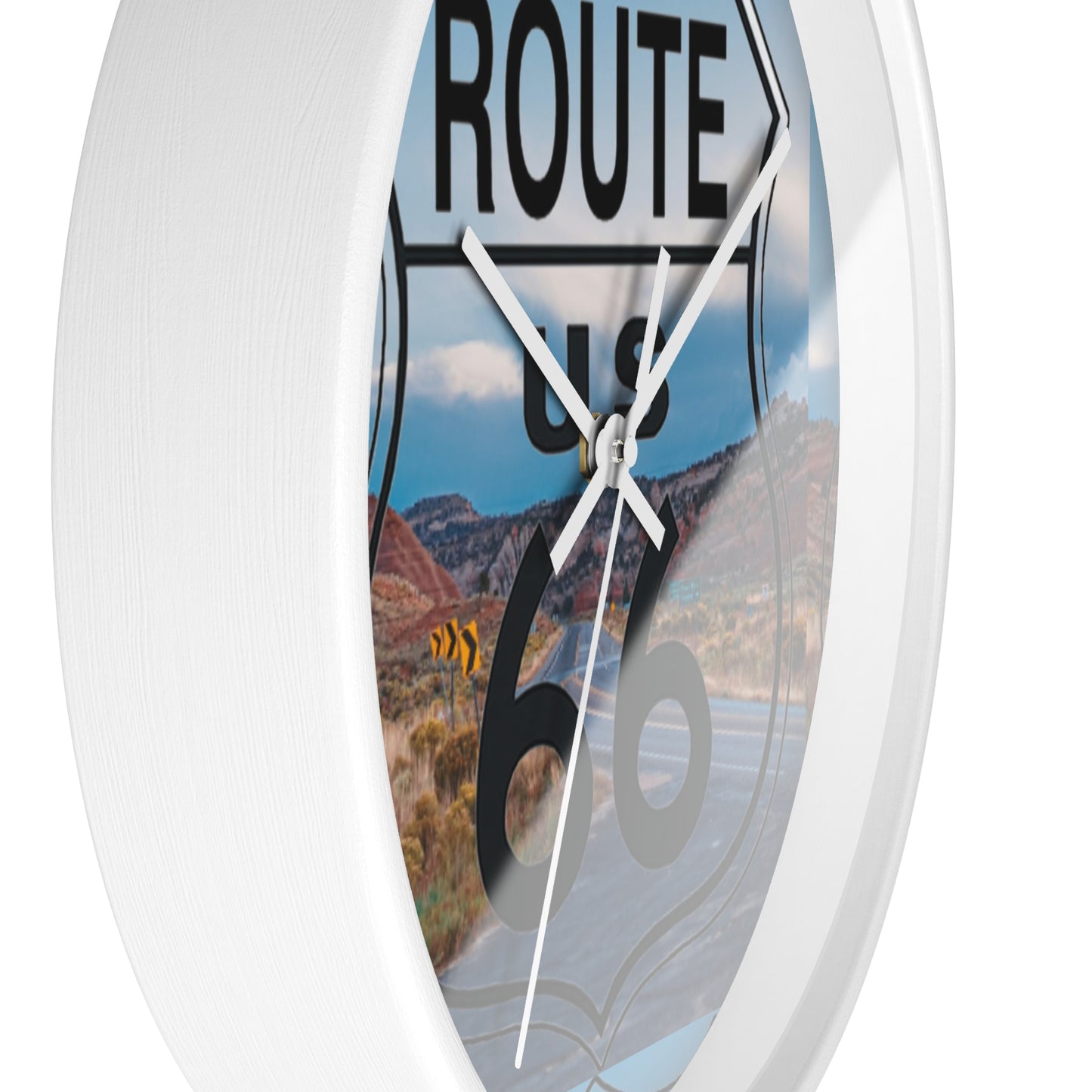 US ROUTE 66 HIGHWAY Wall Clock