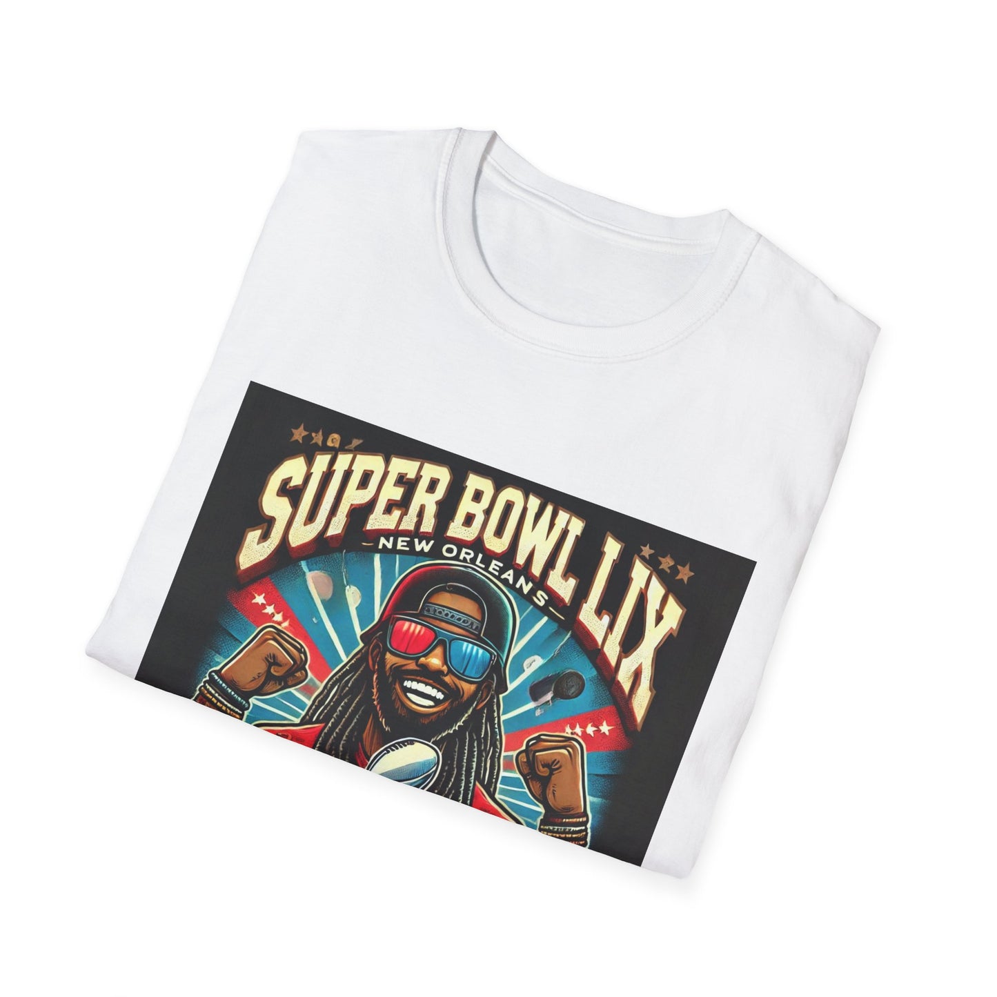 T-Shirt,Hoodie, !!! Super Bowl LIX New Orleans 2025 Unisex Softstyle T-Shirt