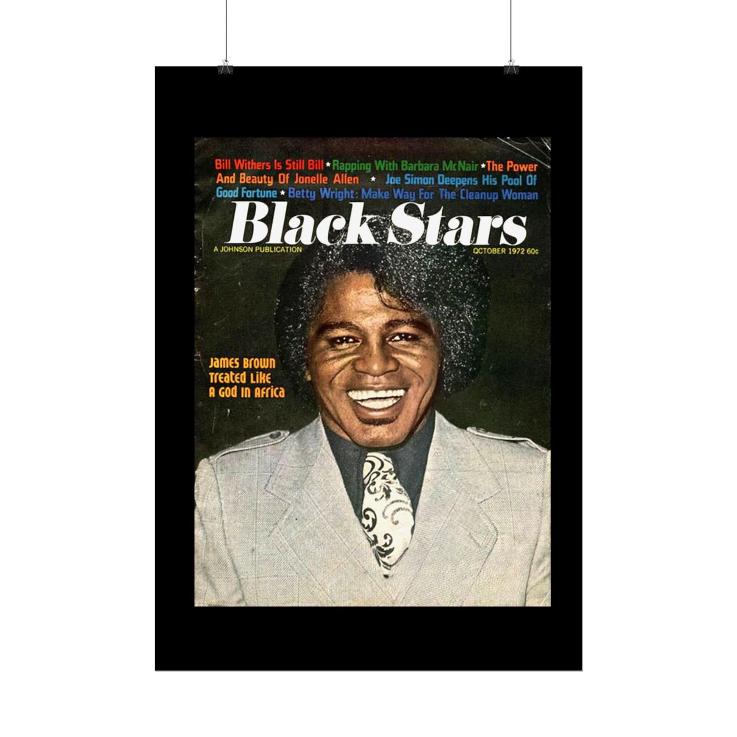 Rolled Posters - JAMES BROWN