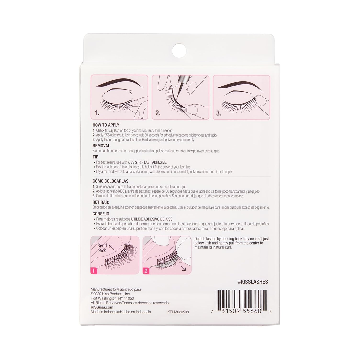 so Wispy, False Eyelashes, 'Style #11', 12 Mm, Includes 5 Pairs of Lashes, Contact Lens Friendly, Easy to Apply, Reusable Strip Lashes, Glue On, Mulitpack
