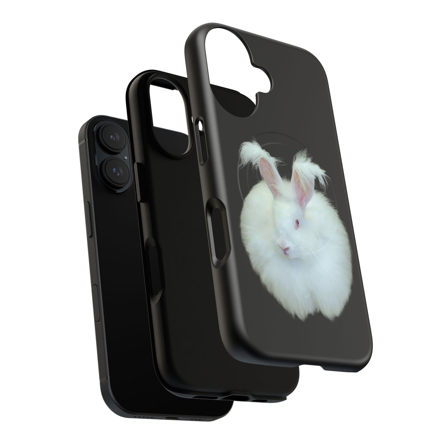 Angora Rabbit Tough Magnetic iPhone Cases