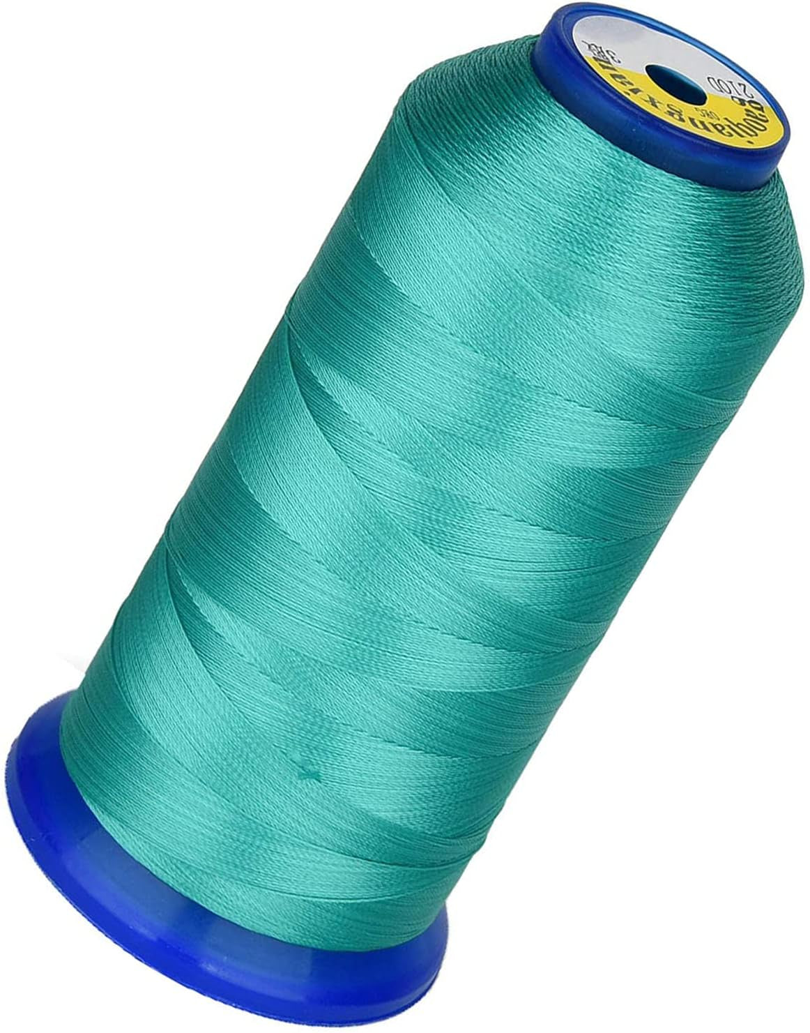 Heavy Duty Thread 1800Yards Size T70#69 210D/3 All Purpose High Strength Polyester Sewing Thread for Weaves, Upholstery, Jeans and Weaving Hair, Drapery, Beading, Purses, Leather (Aquamarine)