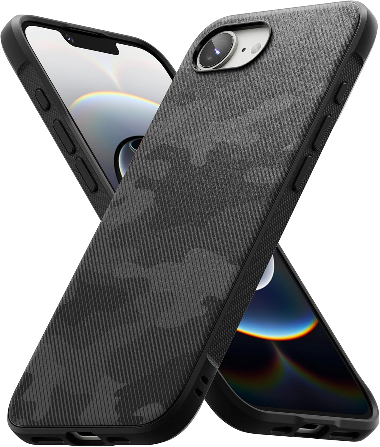 Onyx [Feels Good in the Hand] Compatible with Iphone 16E Case, Anti-Fingerprint Technology Prevents Oily Smudges Non-Slip Enhanced Grip Precise Cutouts for Camera - Black