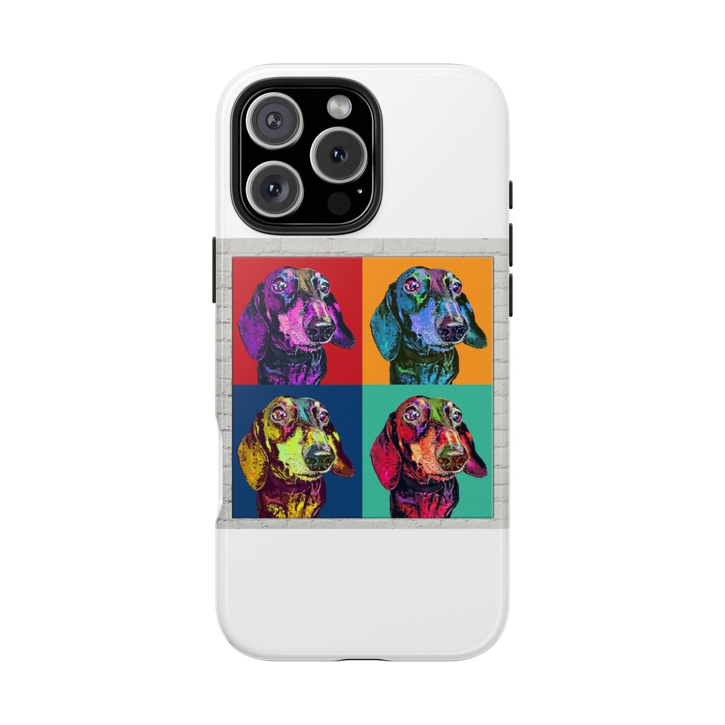Andy Warhol Custom POP ART Pet Dog Tough Phone Cases