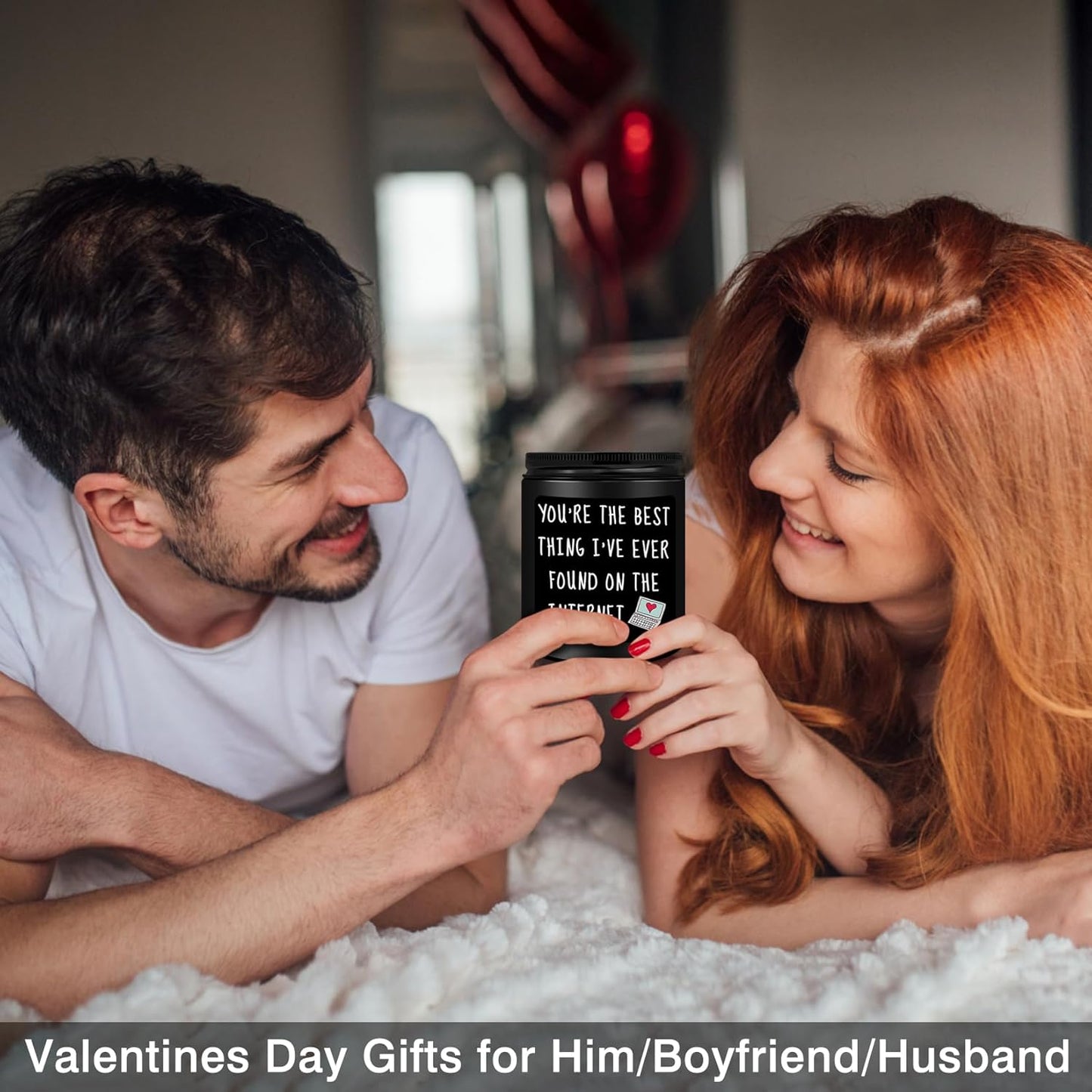 Valentines Day Gifts for Him, Birthday Gifts for Men, Funny Romantic Anniversary Valentines Day Gifts for Boyfriend, Husband, Best Friends, Male, Dad, Candles Gifts for Him
