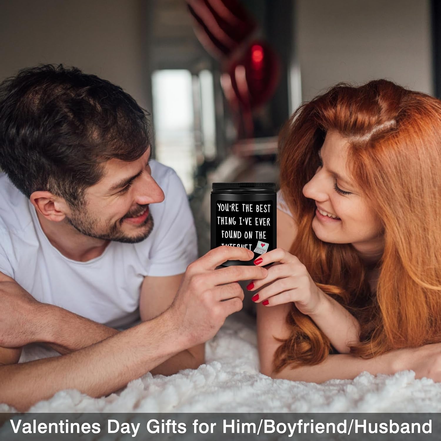 Valentines Day Gifts for Him, Birthday Gifts for Men, Funny Romantic Anniversary Valentines Day Gifts for Boyfriend, Husband, Best Friends, Male, Dad, Candles Gifts for Him