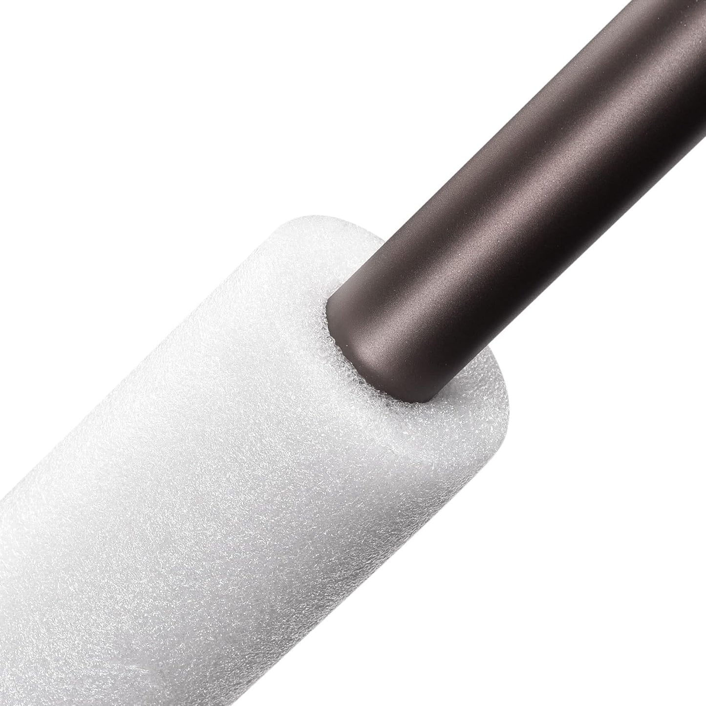 Foam Tube Pipe Insulation Freeze Protection Cover 3.28 Ft Length 1.18In ID 1.97In OD Pipe Insulation Kits White 2 Pack
