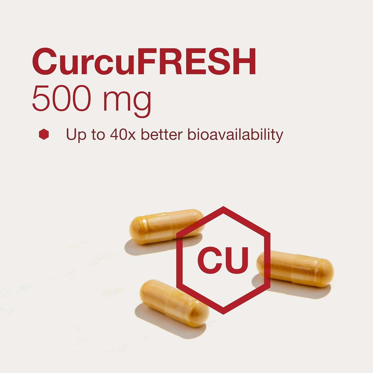 Curcufresh - 40X Absorption - Turmeric Juice Powder - with Curcuminoids - from Curcuma Longa - Vegan & Non-Gmo - 60 Veg Capsules TLBH