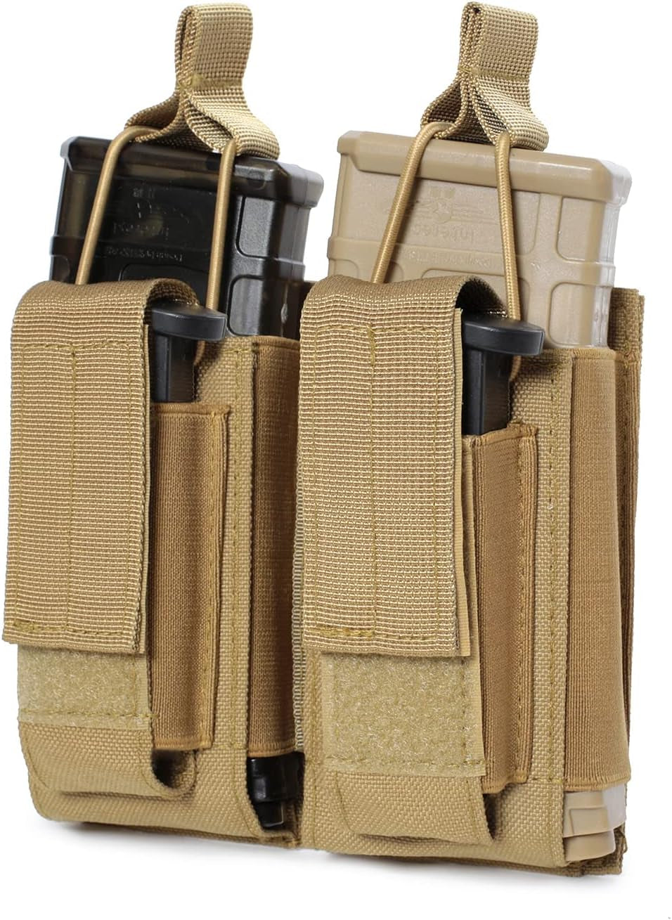 Molle Mag Pouch Open Top Double/Triple Magazine Pouch Holder
