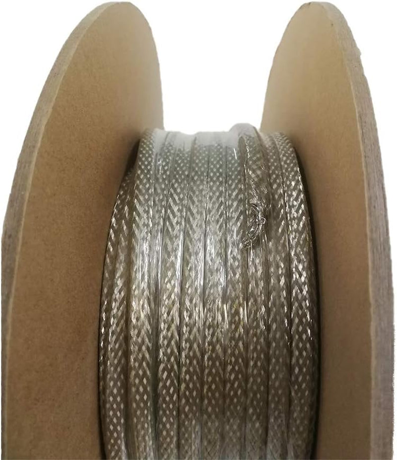 Mobile Home 100' Heat Cable HTM Braid Self Regulating Heating Tape Water Line Freeze Protection Heat Trace for Water Pipes