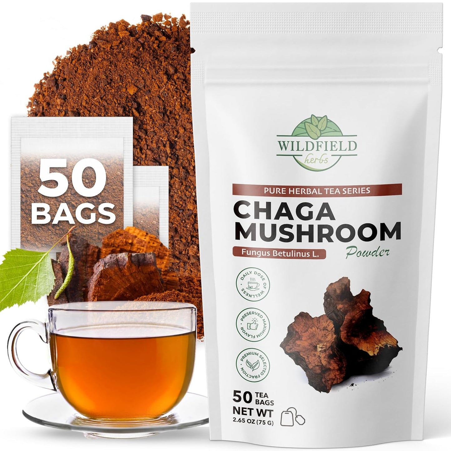 100 Bags Ginger Tea Bags Ginger Root Tea Dry Dried Herb (Zingiber Officinale) - 100 Count 1.5G Tea Bags Ginger Raíz De Jengibre TLBH