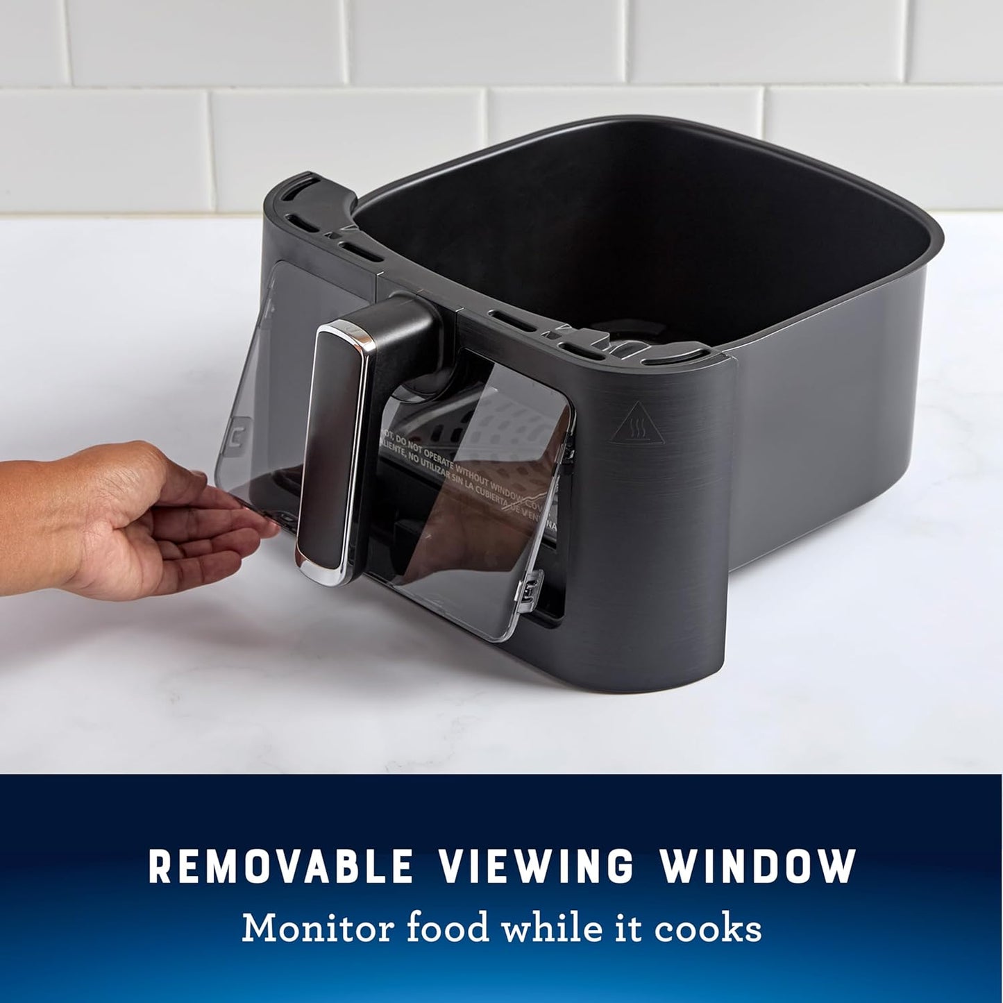 Air Fryer, 6 Quart Digital Air Fryer, Large Air Fryer with Window