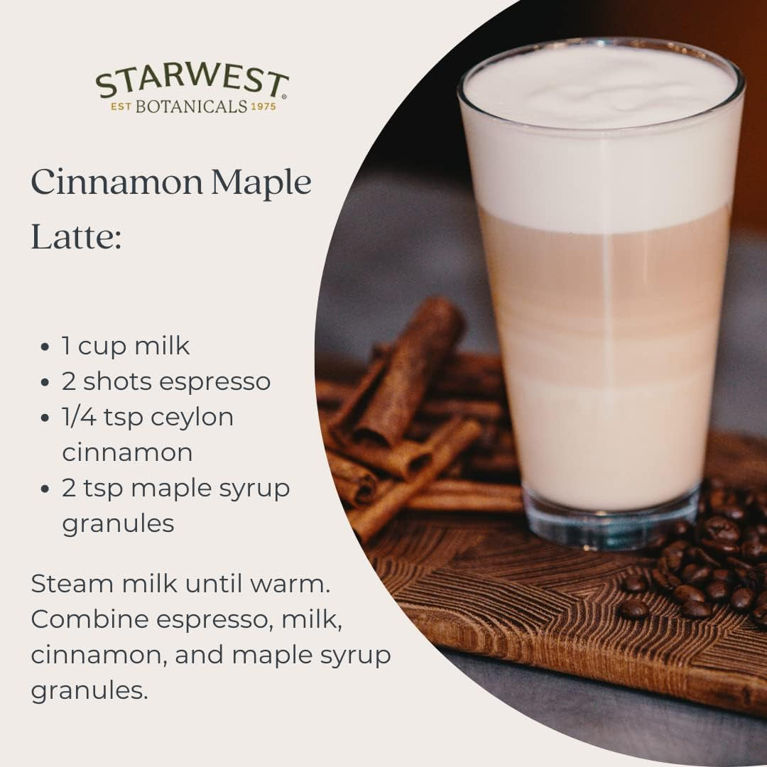 Organic Ceylon Cinnamon Powder, 2 Pounds | Freshly Ground True Cinnamon TLBH